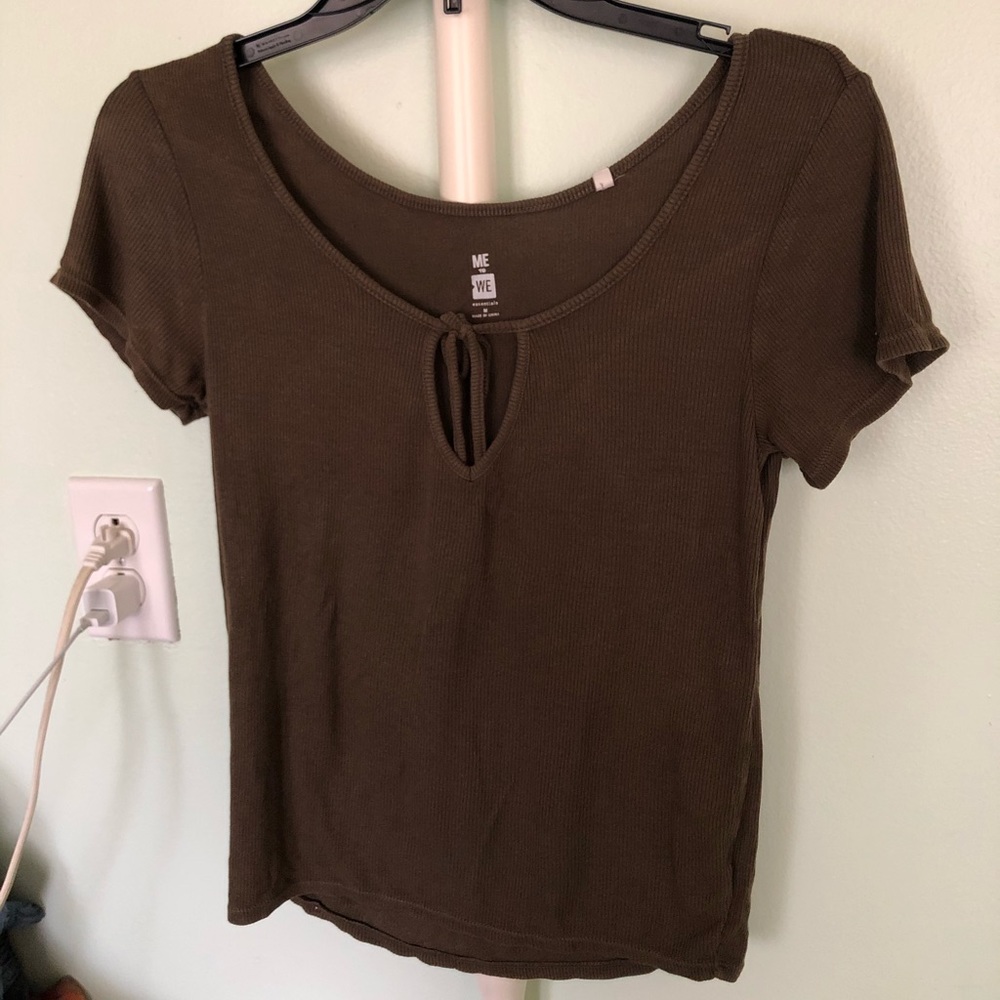 Brown Blouse